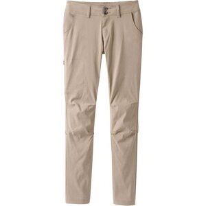 NWT Prana Halle Straight Pants Dark Khaki Size 8 Reg Inseam